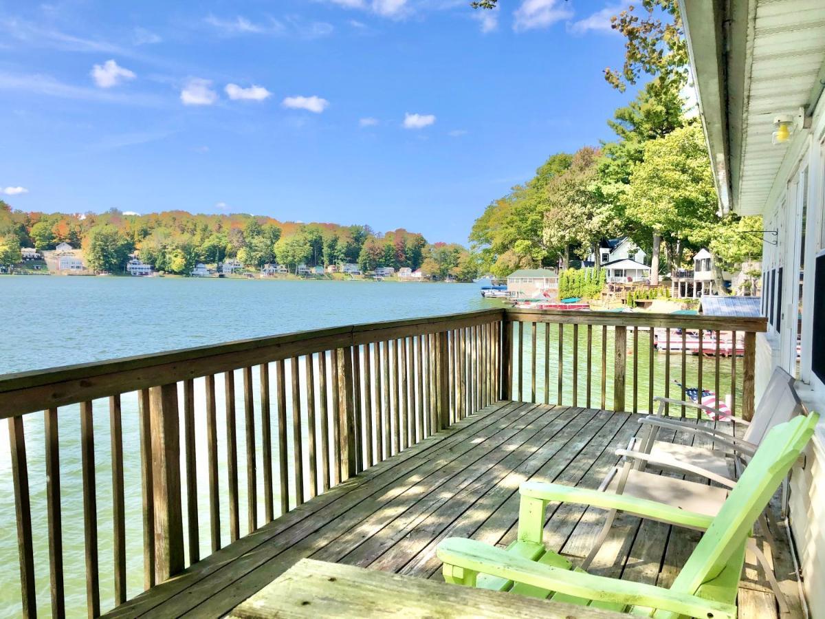 Lake Front Home Near Peek'N Peak Findley Lake Extérieur photo